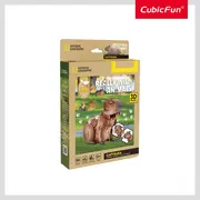 Cubic Fun - National Geographic Animale Salbatice Puzzle 3D Capibara 56 piese ARTCUDS1177h
