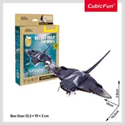 Cubic Fun - National Geographic Animale Salbatice Puzzle 3D Diavol de mare 53 piese ARTCUDS1178h