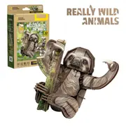 Cubic Fun - National Geographic Animale Salbatice Puzzle 3D Lenes cu trei degete 52 piese ARTCUDS1175h