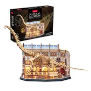 Cubic Fun - Puzzle 3D cu LED muzeul natural Brachiosaurus 217 piese ARTCUL544h