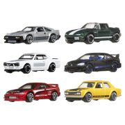 HOT WHEELS SILVER SERIES SET 6 MASINUTE METALICE TEMATICA JAPONEZA VIVMTJBY77