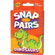 Joc de carti 2 in 1 - dinozauri veseli