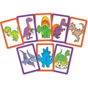 Joc de carti 2 in 1 - dinozauri veseli