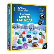 National Geographic - Set educativ Calendar de Craciun descopera roci si pietre pretioase cu 24 de surprize ARTNG24101