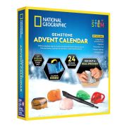 National Geographic - Set educativ Calendar de Craciun descopera roci si pietre pretioase cu 24 de surprize ARTNG24101