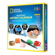 National Geographic - Set educativ Calendar de Craciun descopera roci si pietre pretioase cu 24 de surprize ARTNG24101