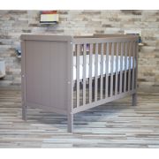 Patut bebelusi din MDF 120×60 cm,transformabil in SOFA, Elisabeth II Chocolate + Saltea Cocos EKDek92060