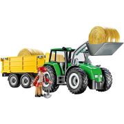 Playmobil - Tractor cu remorca si incarcator frontal ARTPM9317