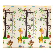 Saltea de Joaca Pliabila cu Fata Dubla Dubla, 197x177 cm, Savanna and Tree EKDmm00627