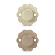 Set 2 suzete fiziologice 0-6 luni, caramel Wonderland Butterfly Suavinex JEM8426420084390