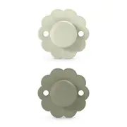 Set 2 suzete fiziologice 6-18 luni, verde, Wonderland Butterfly Suavinex JEM8426420084468