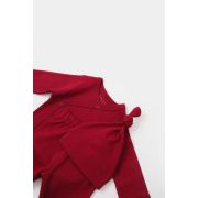 Set de 5 piese pentru nou nascut - 100% bumbac organic - Rosu, BabyCosy JEMBC-CSY5511