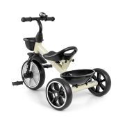 Tricicleta cu cadru robust din otel, roti Eva, +24 luni, Bobby Beige EKDmm0153