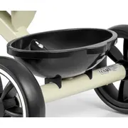 Tricicleta cu cadru robust din otel, roti Eva, +24 luni, Bobby Beige EKDmm0153