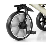 Tricicleta cu cadru robust din otel, roti Eva, +24 luni, Bobby Beige EKDmm0153