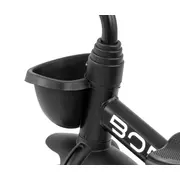 Tricicleta cu cadru robust din otel, roti Eva, +24 luni, Bobby Black EKDmm9564