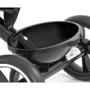 Tricicleta cu cadru robust din otel, roti Eva, +24 luni, Bobby Black EKDmm9564