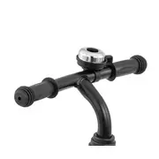 Tricicleta cu cadru robust din otel, roti Eva, +24 luni, Bobby Black EKDmm9564