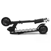 Trotineta Pliabila, Wxm, Skipo Chess, Aluminiu, Roti Led 120mm, Pana La 50 Kg, White Black Pjbhsskib01