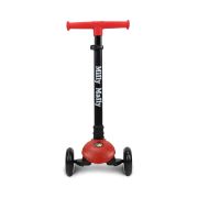 Trotineta pliabila Milly Mally Sparky Red, roti din silicon cu Led, platforma iluminata, greutate admisa 50 kg EKDmm0375