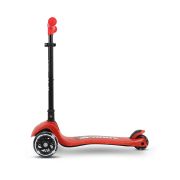 Trotineta pliabila Milly Mally Sparky Red, roti din silicon cu Led, platforma iluminata, greutate admisa 50 kg EKDmm0375