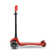 Trotineta pliabila Milly Mally Sparky Red, roti din silicon cu Led, platforma iluminata, greutate admisa 50 kg EKDmm0375