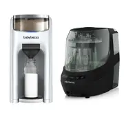 Pachet BebeStart 17 - Espressor Formula Pro Advanced All White + Bottle Washer Pro Black
