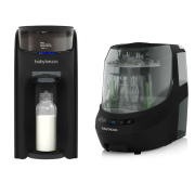 Pachet BebeStart 15 - Espressor Formula Pro Advanced Black + Bottle Washer Pro Black