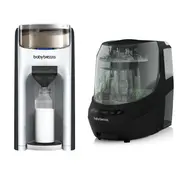 Pachet BebeStart 14 - Espressor Formula Pro Advanced White + Bottle Washer Pro Black