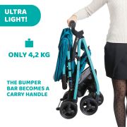 Carucior sport Chicco Ohlala 3, Sloth In Space (Albastru), 0luni+ CHC79733-8_SLOTH IN SPACE