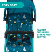 Carucior sport Chicco Ohlala 3, Sloth In Space (Albastru), 0luni+ CHC79733-8_SLOTH IN SPACE