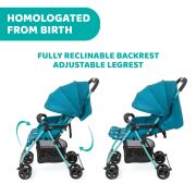 Carucior sport Chicco Ohlala 3, Sloth In Space (Albastru), 0luni+ CHC79733-8_SLOTH IN SPACE