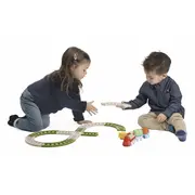 Jucarie ecologica Chicco trenulet si cale ferata, 18luni-3ani CHC11543-1