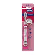 Periuta de dinti Chicco, Hippo Roz, 3-6ani+ CHC1208300-7_HIPPO