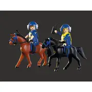 Playmobil - Jucarie de rol Echipaj de politie calare ARTPM71877