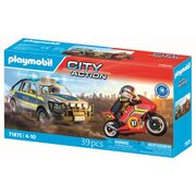 Playmobil - Jucarie de rol Politia in urmarire ARTPM71875