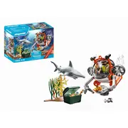 Playmobil - Promo Pack vanatoarea comorii cu submarin ARTPM71860