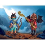 Playmobil - Set 2 figurine cavaler Novelmore si bandit Burnham ARTPM71884