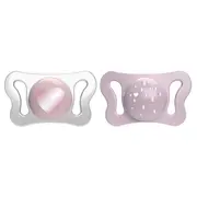 Suzeta Chicco PhysioForma Micro, 2 bucati, pink, 0-2luni CHC75126-7_PINK