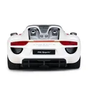 MASINA CU TELECOMANDA PORSCHE 918 SPYDER WEISSACH ALB SCARA 1 LA 14 VIVRas70710_Alb