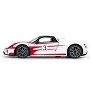 MASINA CU TELECOMANDA PORSCHE 918 SPYDER WEISSACH ALB SCARA 1 LA 14 VIVRas70710_Alb