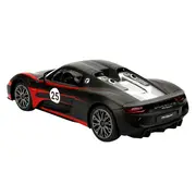MASINA CU TELECOMANDA PORSCHE 918 SPYDER WEISSACH NEGRU SCARA 1 LA 14 VIVRas70710_Negru