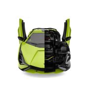 MASINUTA CONSTRUIBILA CU TELECOMANDA LAMBORGHINI SIAN FKP 37 SCARA 1 LA 18 VIVRas97400