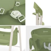 Babygo - scaun de masa 3 in 1 transformabil levels khaki bbbbgo-5109