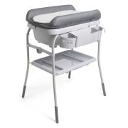 Cadita cu masa de infasat Chicco, Graphite Melange, 0luni+ CHC7934804-8