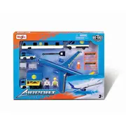 MAISTO SET AEROPORT AVION ALBASTRU VIVMST12620_ALBASTRU