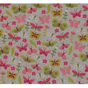 Sac de dormit copii, Dansul Fluturasilor, din bumbac, 95 cm, 0.5 tog - Vara KDEV9505DF