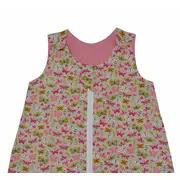 Sac de dormit copii, Dansul Fluturasilor, din bumbac, 95 cm, 0.5 tog - Vara KDEV9505DF