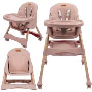 Scaun De Masa 2in1 Pentru Bebelusi Si Copii, Pliabil, Karimi, Inaltime Ajustabila, Varsta 0-15 Kg, Centura De Siguranta In 5 Puncte, Depozitare Pjbkrwykar01a0