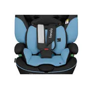 Scaun auto, Lionelo, Levi i-Size, Universal, Instalare FWF, Cu tetiera reglabila in 10 pozitii, Cu spatar detasabil, 76-150 cm, Conform cu R129, Albastru BYNLO-LEVI_I-SIZE_BLUE_COBALT